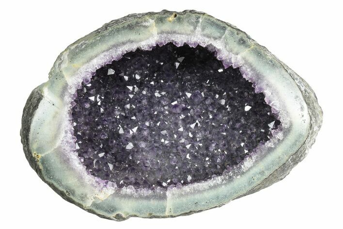 Purple Amethyst Geode with Polished Face - Uruguay #233590